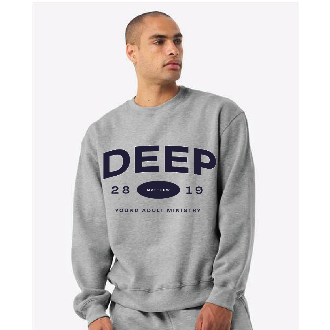 Jesus Tour - Crewneck Athletic Gray