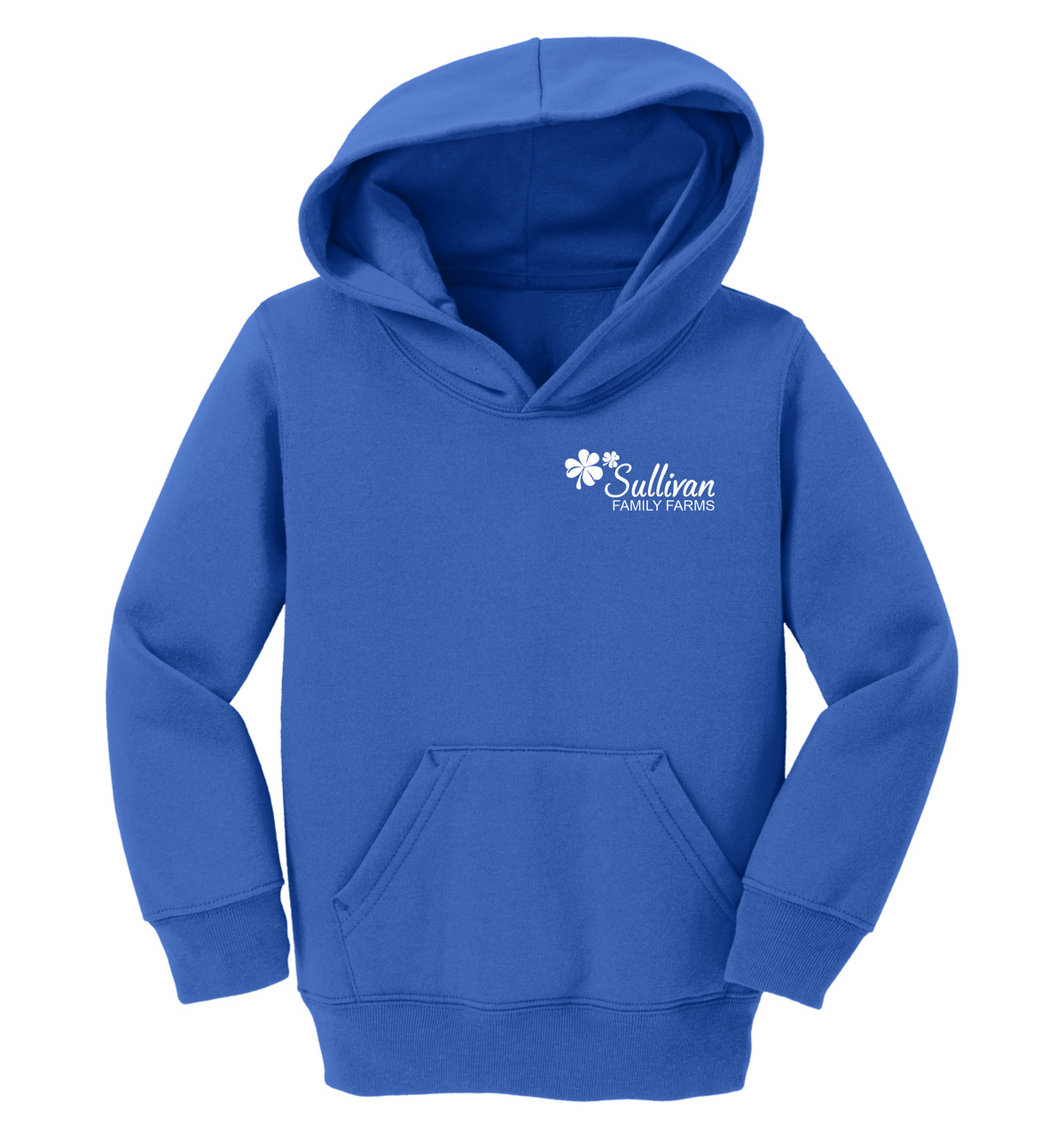Port & Co® TODDLER Core Fleece Pullover Hooded Sweatshirt Pocket Design CAR78TH