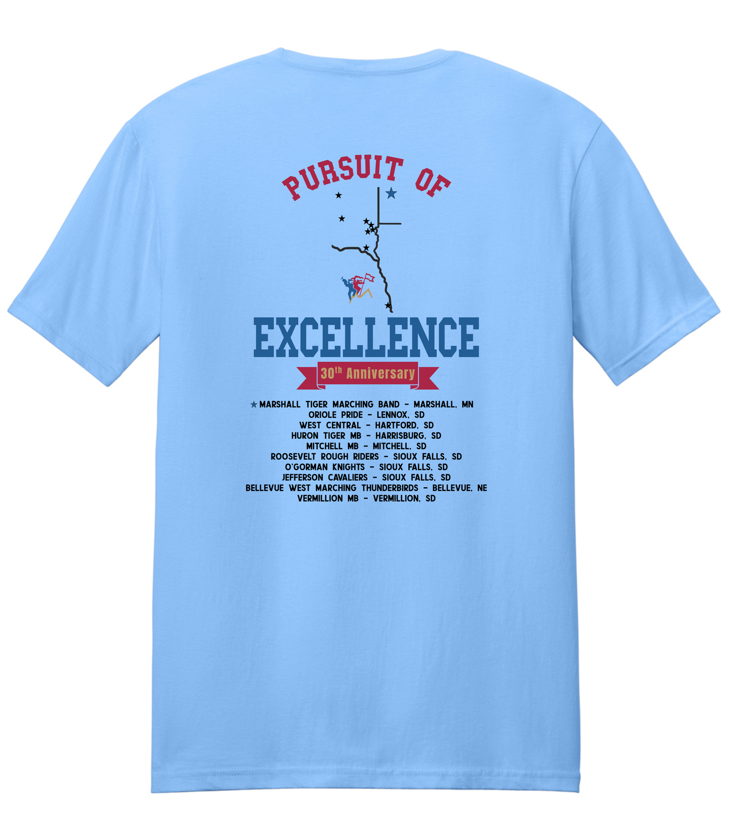Marching Band - 64000 Gildan Softstyle Tee