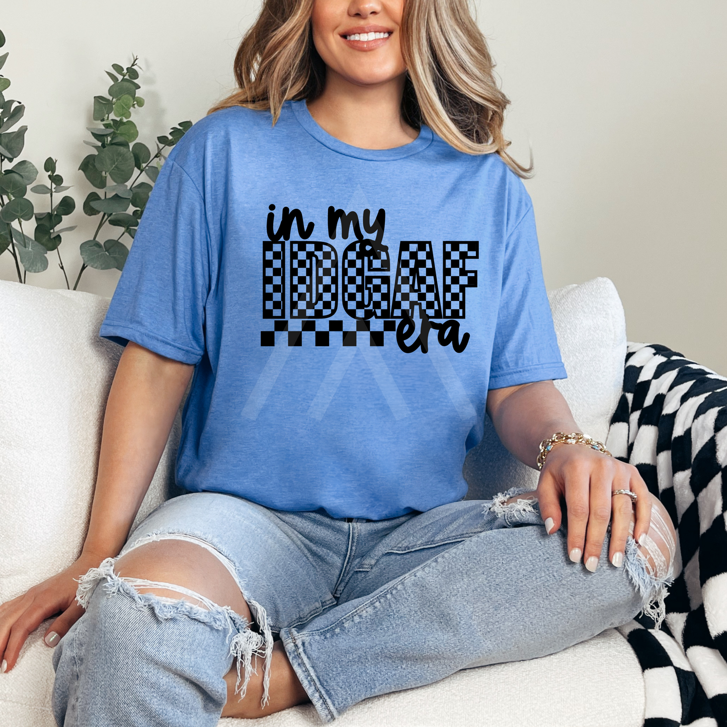Checkered IDGAF