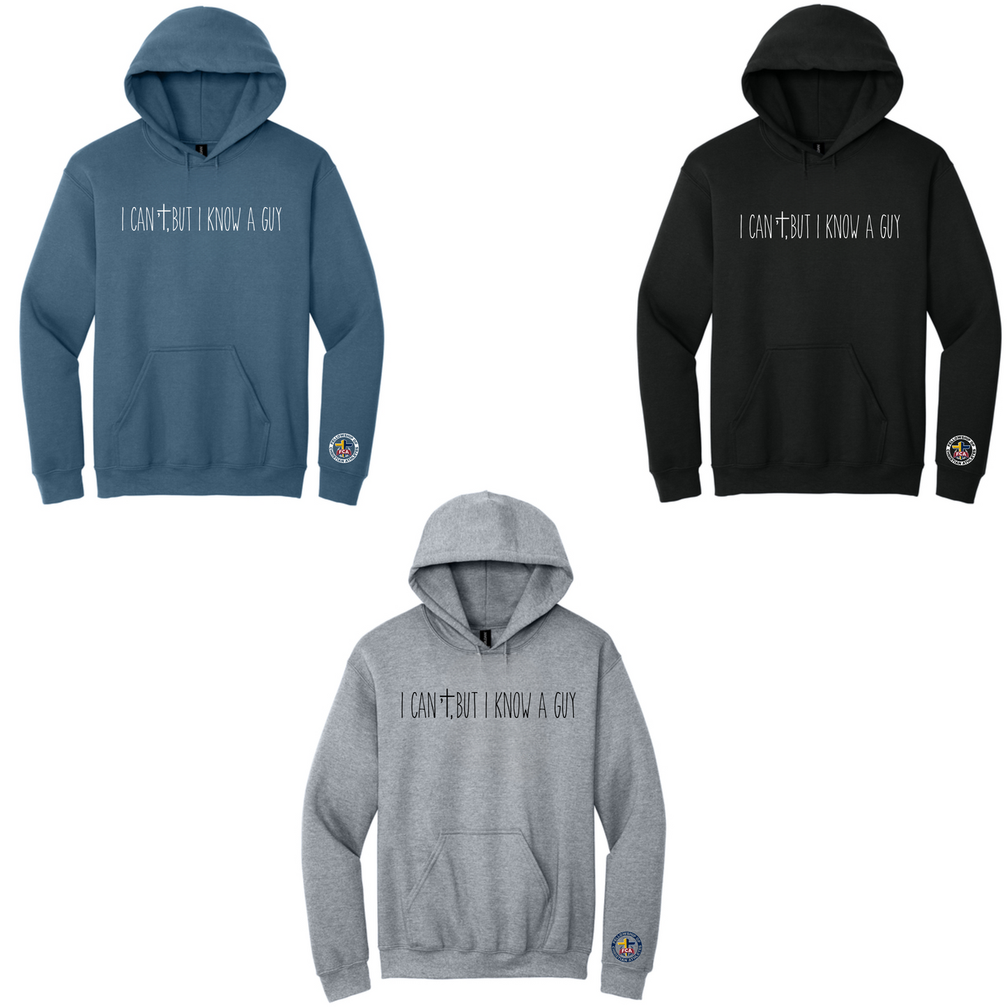 Gildan 18500-I Know A Guy-HOODED SWEATSHIRT