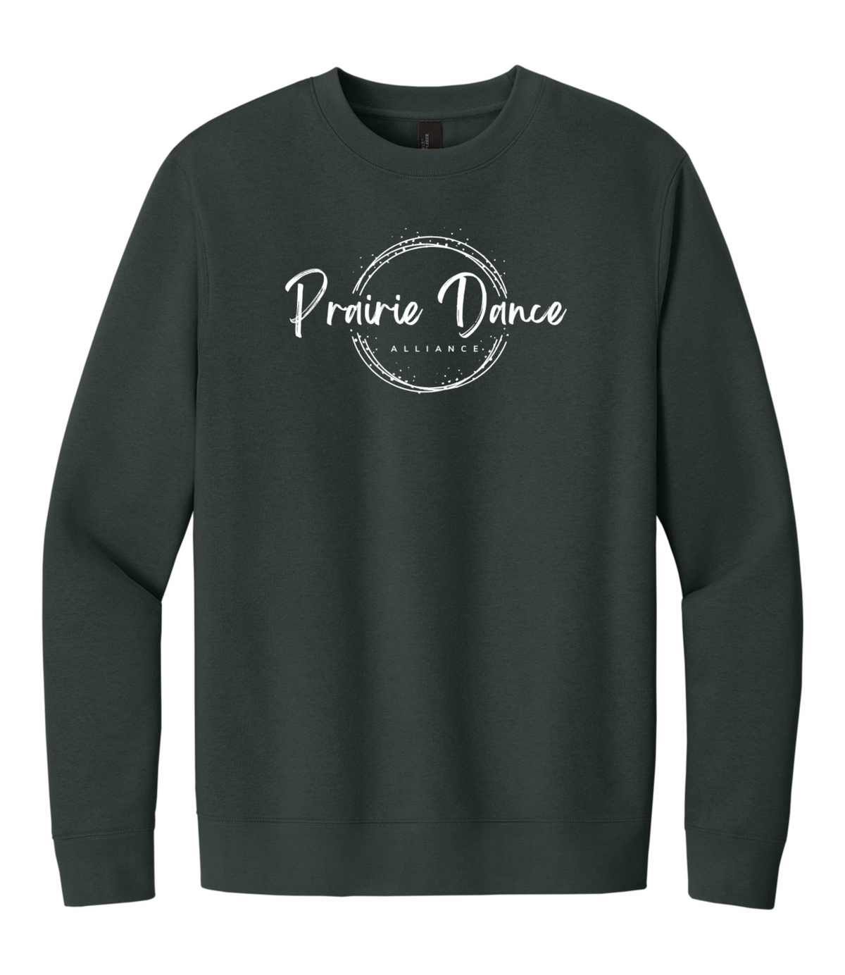 Prairie Dance Alliance-Crew Neck Sweatshirt-Charcoal-DT6104