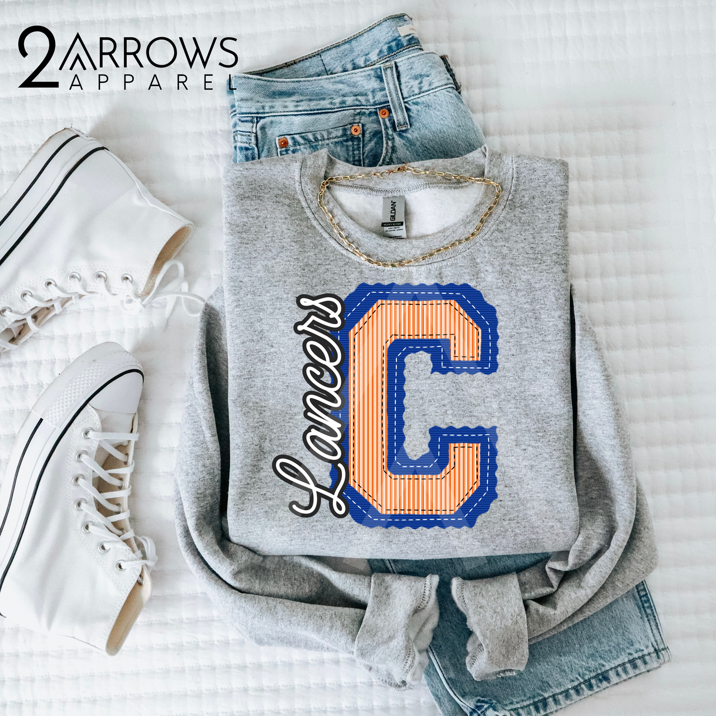 Prepster Mascot Sweatshirt - Canby Lancers