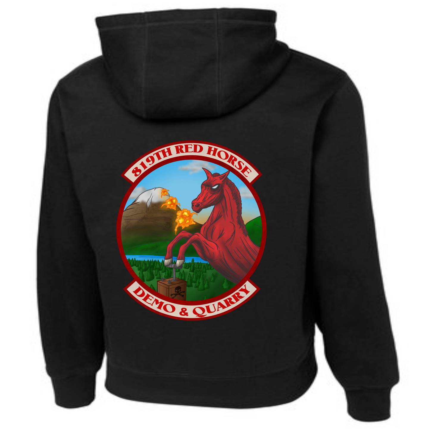Sport-Tek Pullover Hooded Sweatshirt - Demo & Quarry ST254
