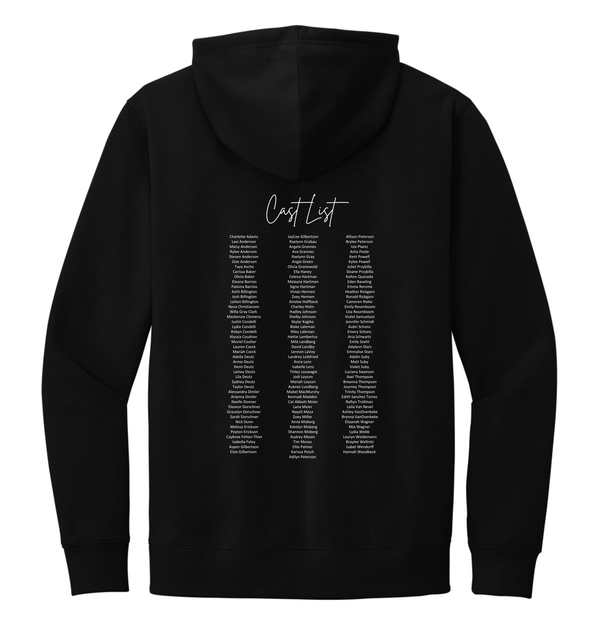 The Nutcracker With Snowflake-Hooded Sweatshirt