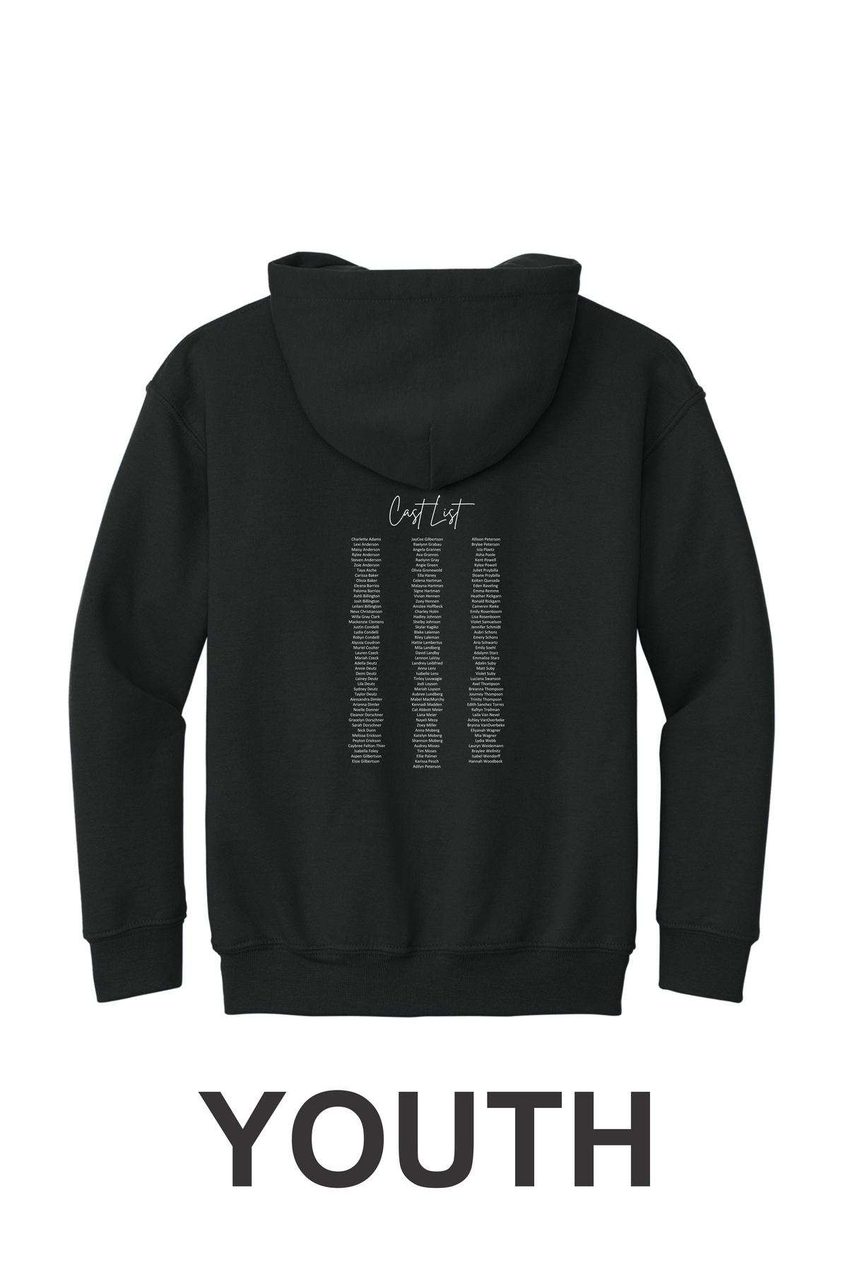 The Nutcracker With Dancer-Hooded Sweatshirt-18500B-YOUTH