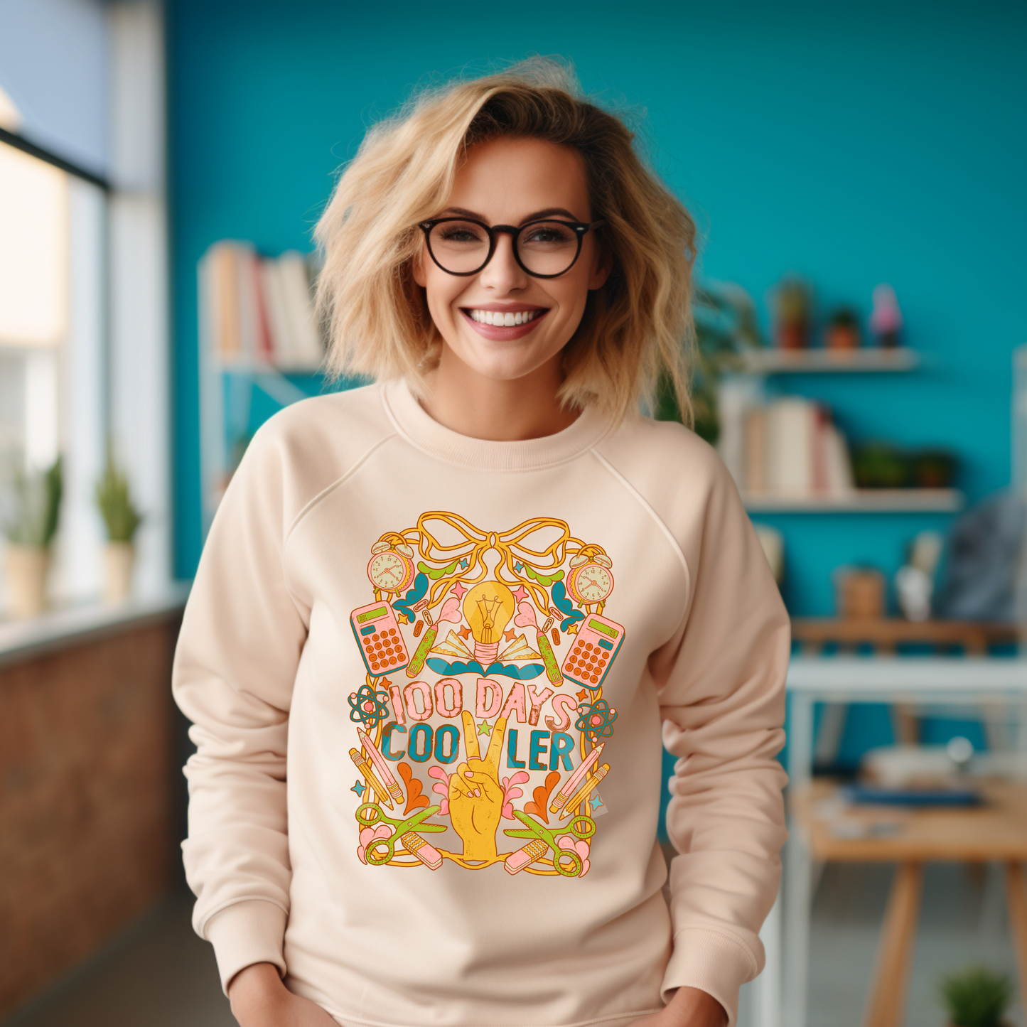 100 Days Cool Sweatshirt- Dark