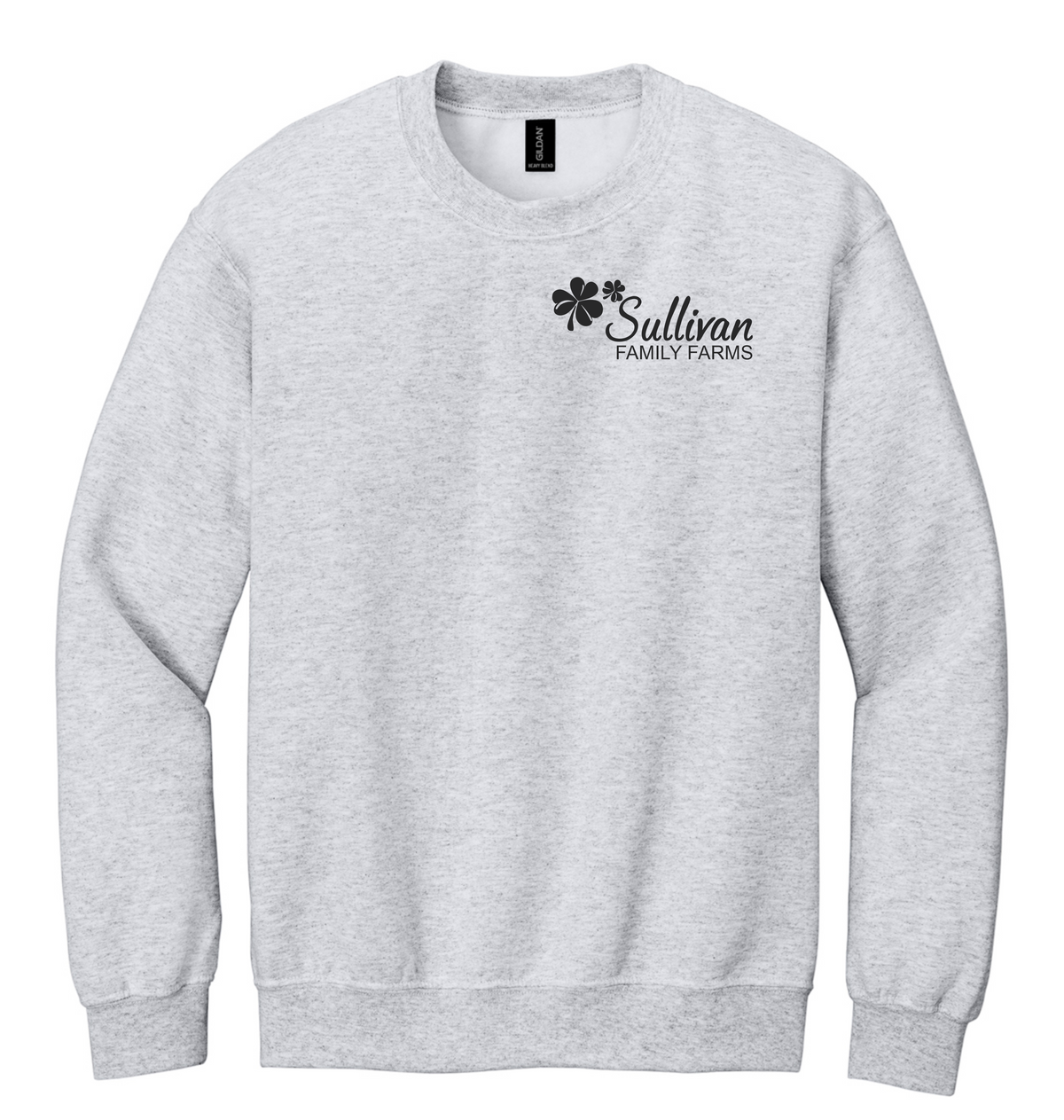Gildan® Heavy Blend™ Crewneck Sweatshirt Pocket Design 18000
