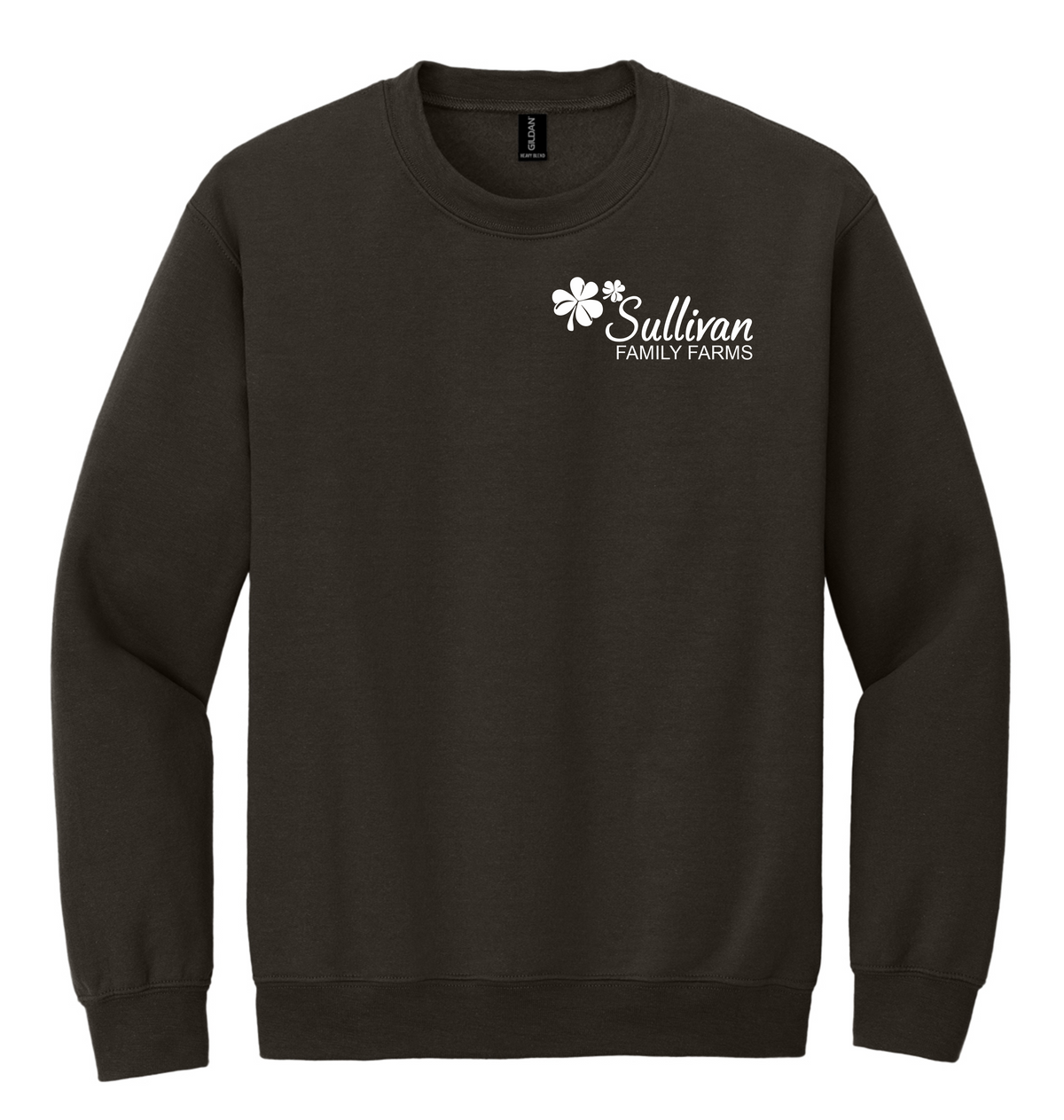 Gildan® Heavy Blend™ Crewneck Sweatshirt Pocket Design 18000
