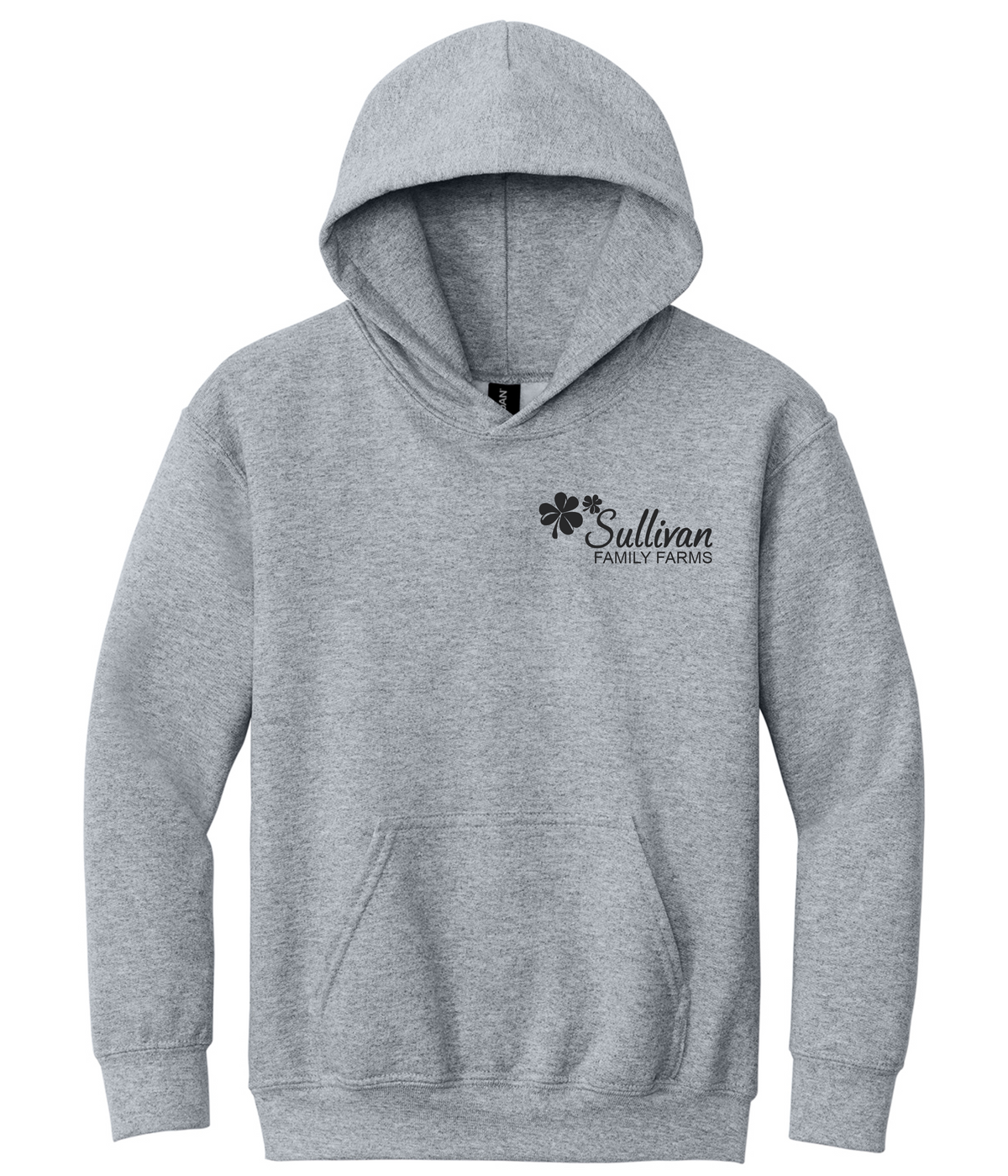 Gildan® YOUTH Heavy Blend™ Hooded Sweatshirt Pocket Design 18500B