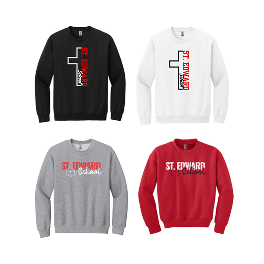 St. Edward Crew Neck Sweatshirt-YOUTH