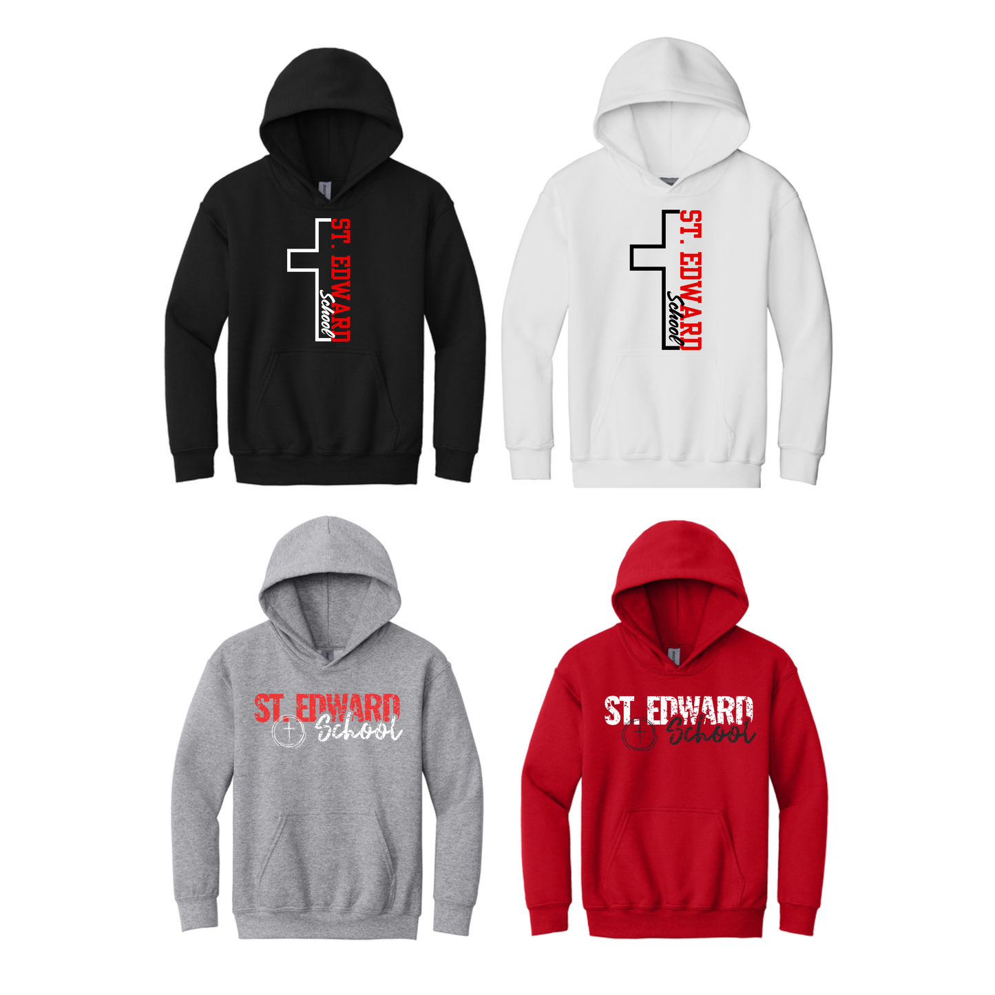 St. Edward Hooded Sweatshirt-YOUTH
