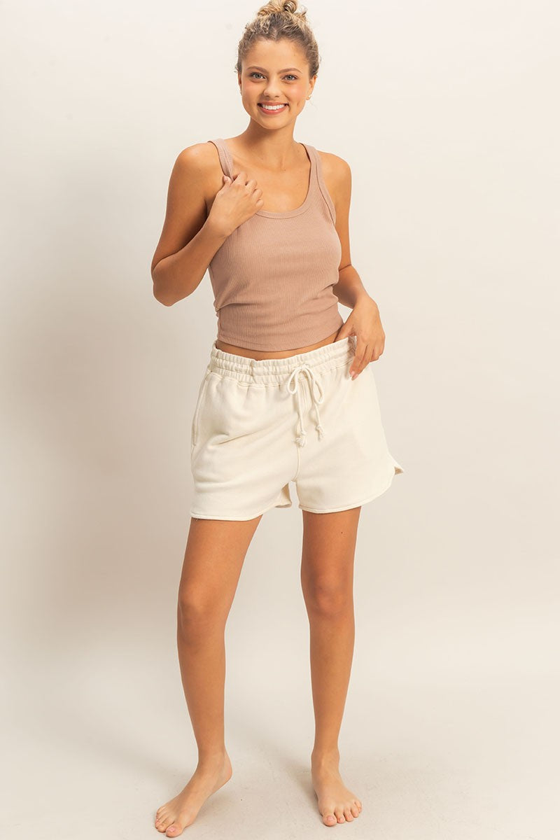 Alpaca Acid Wash Shorts