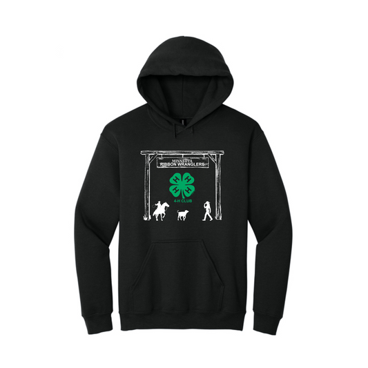 Gildan 18500-Minneota 4-H Hooded Sweatshirt-ADULT