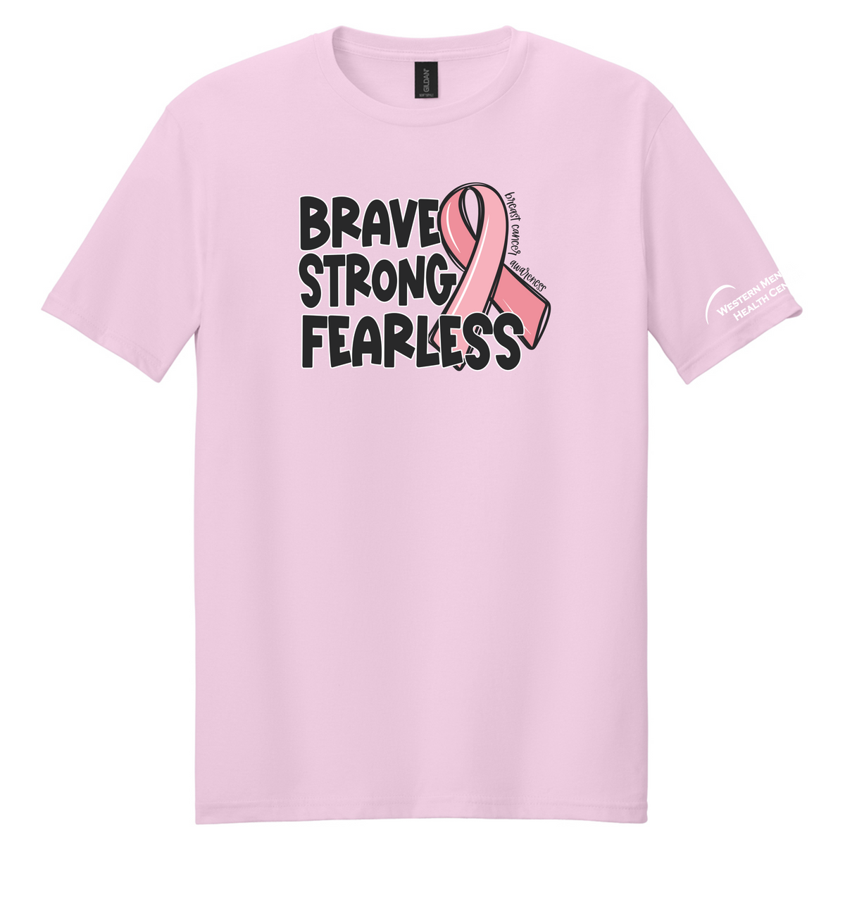 WMH-Brave Strong Fearless Tee-Gildan 64000