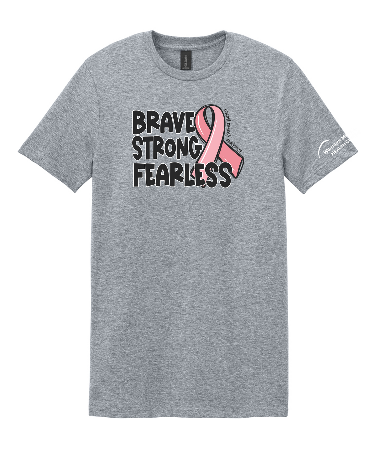 WMH-Brave Strong Fearless Tee-Gildan 64000