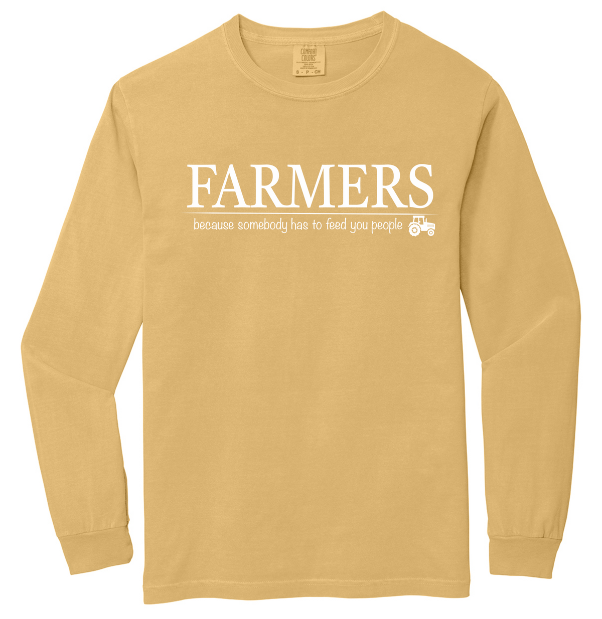 Comfort Colors® Long Sleeve MUSTARD 6014