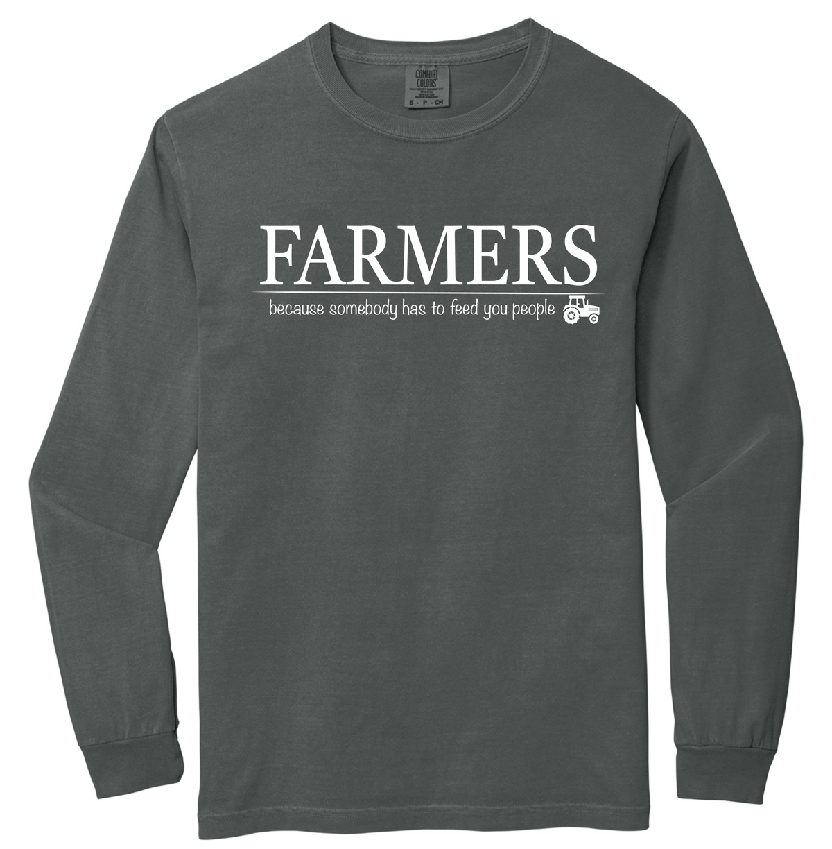 Comfort Colors® Long Sleeve PEPPER 6014