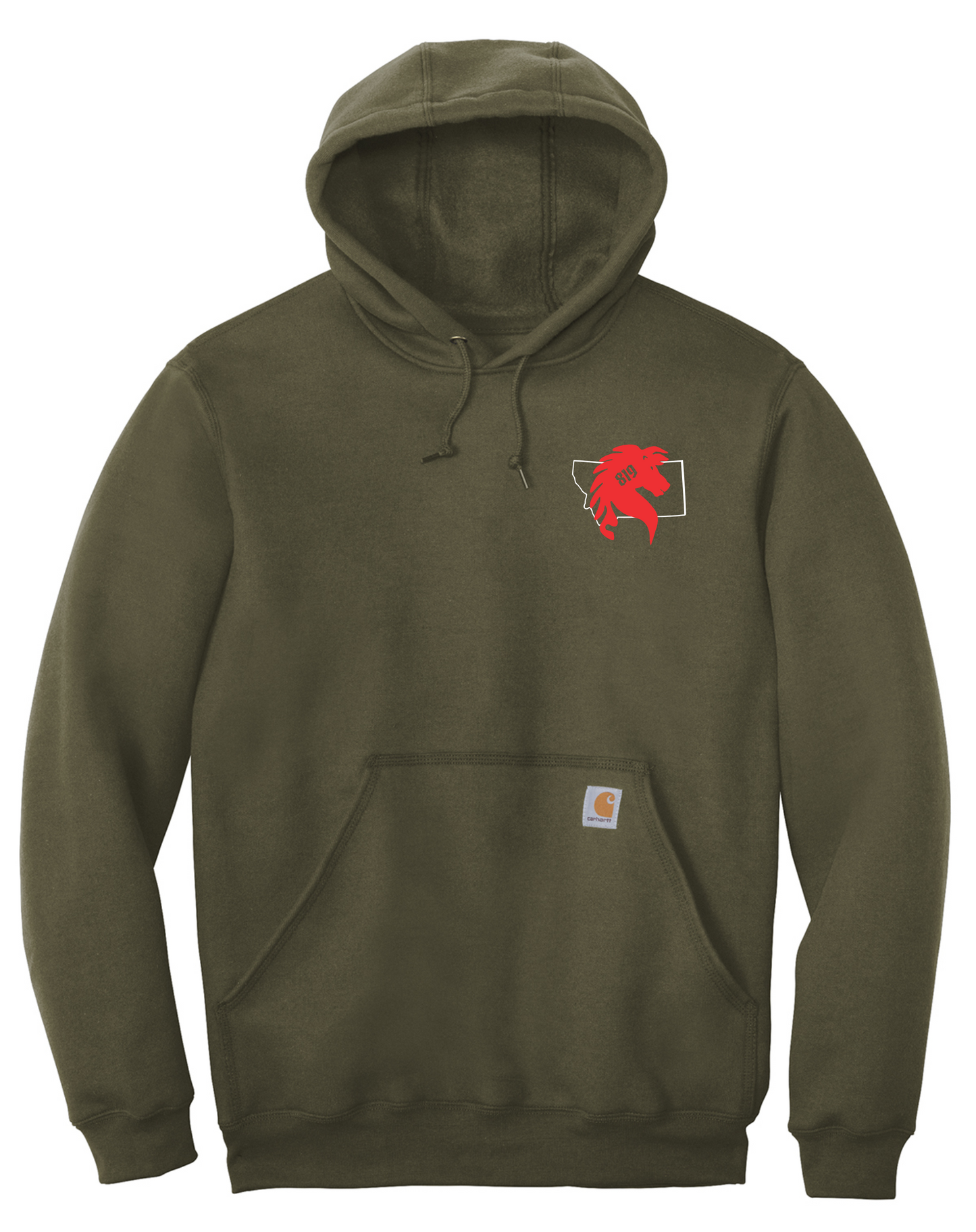 Carhartt Midweight Hooded Sweatshirt - Demo & Quarry CTK121
