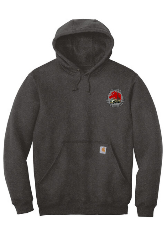 CTK121-Carhartt Midweight Hooded Sweatshirt -Carbon Heather-819 Airfields