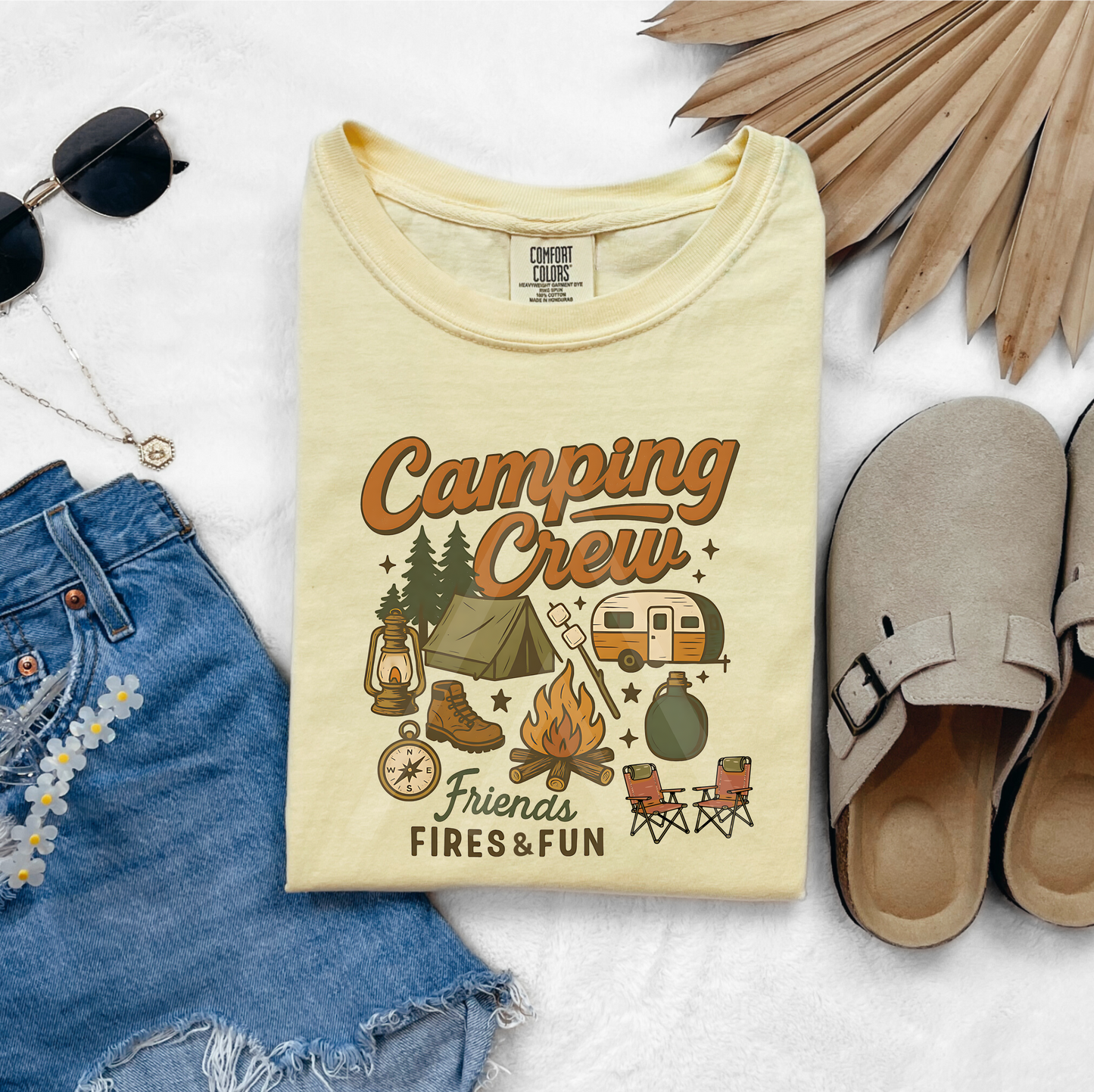 Camping Crew Collage