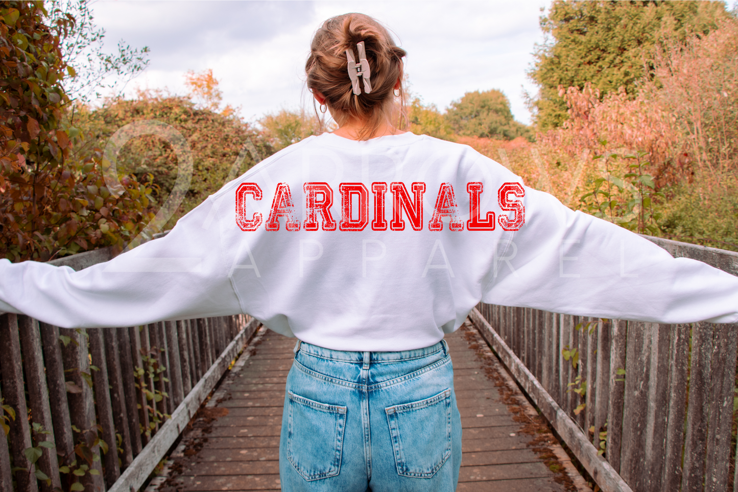 Vintage Redwood Valley Cardinals Sweatshirt