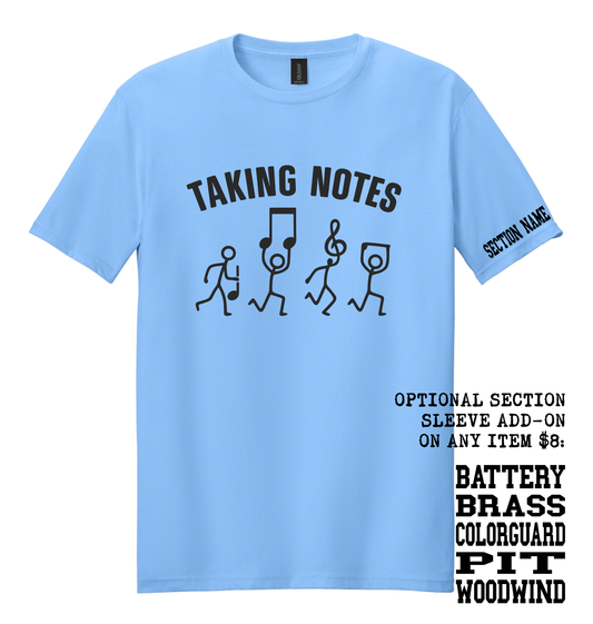 Taking Notes POE - 64000 Gildan Softstyle Tee