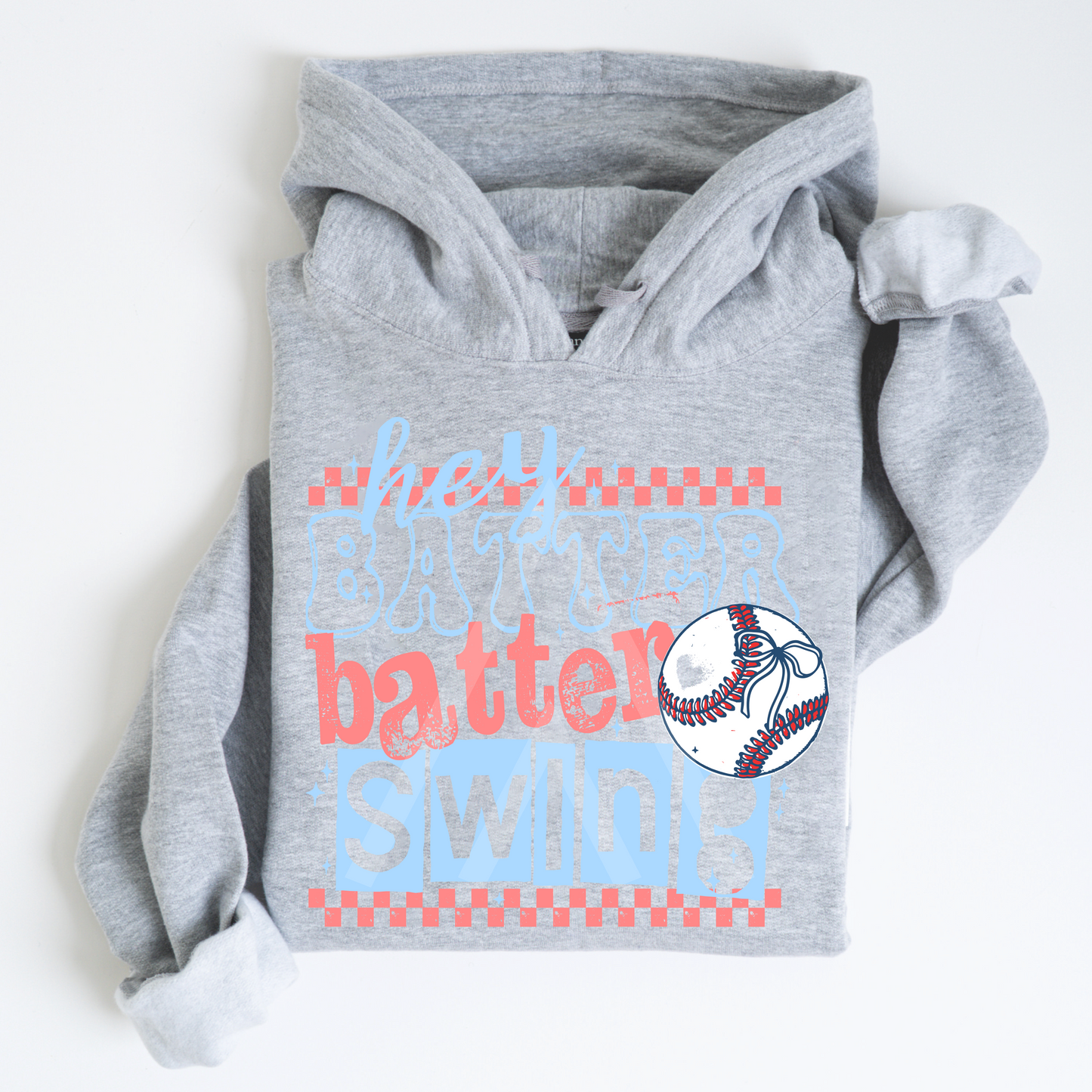 Comic Hey Batter Baseball Sweatshirt