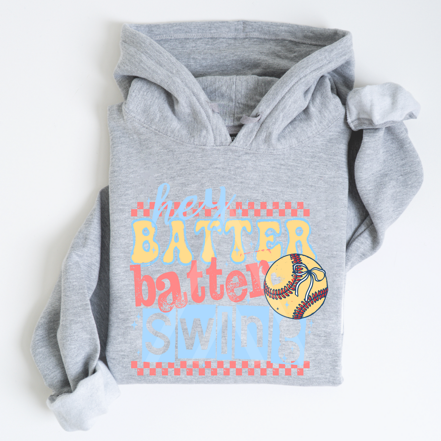 Comic Hey Batter Softball Sweatshirt