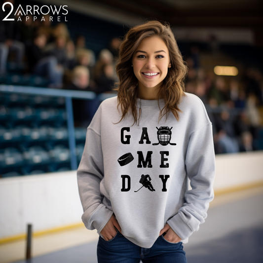 Distressed Hockey Game Day