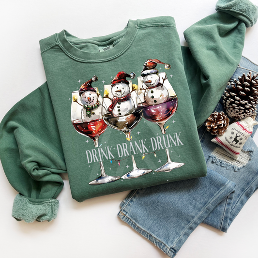 Drink Drank Drunk Sweatshirt