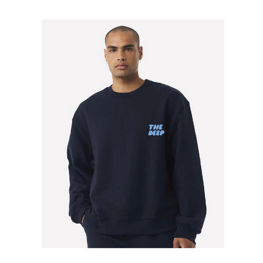 Disciple Club - Crewneck Navy (Puff Print)