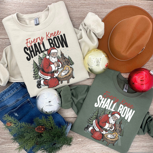 Every Knee Shall Bow Sweatshirt