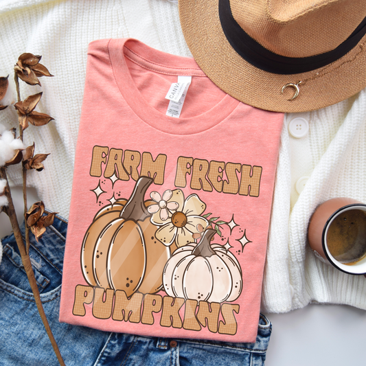 Farm Fresh Floral Pumpkins