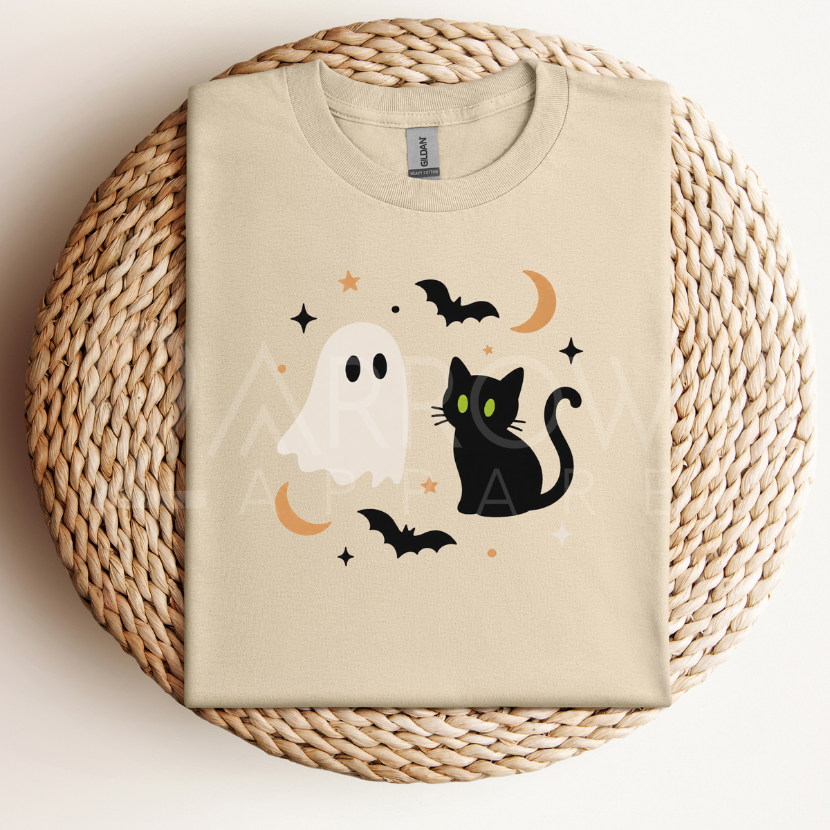 Ghost and Cat Collage