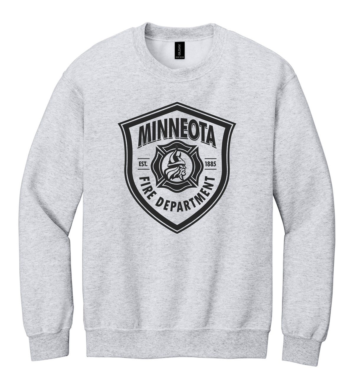 Minneota FD-Gildan Crew Neck Sweatshirt 18000