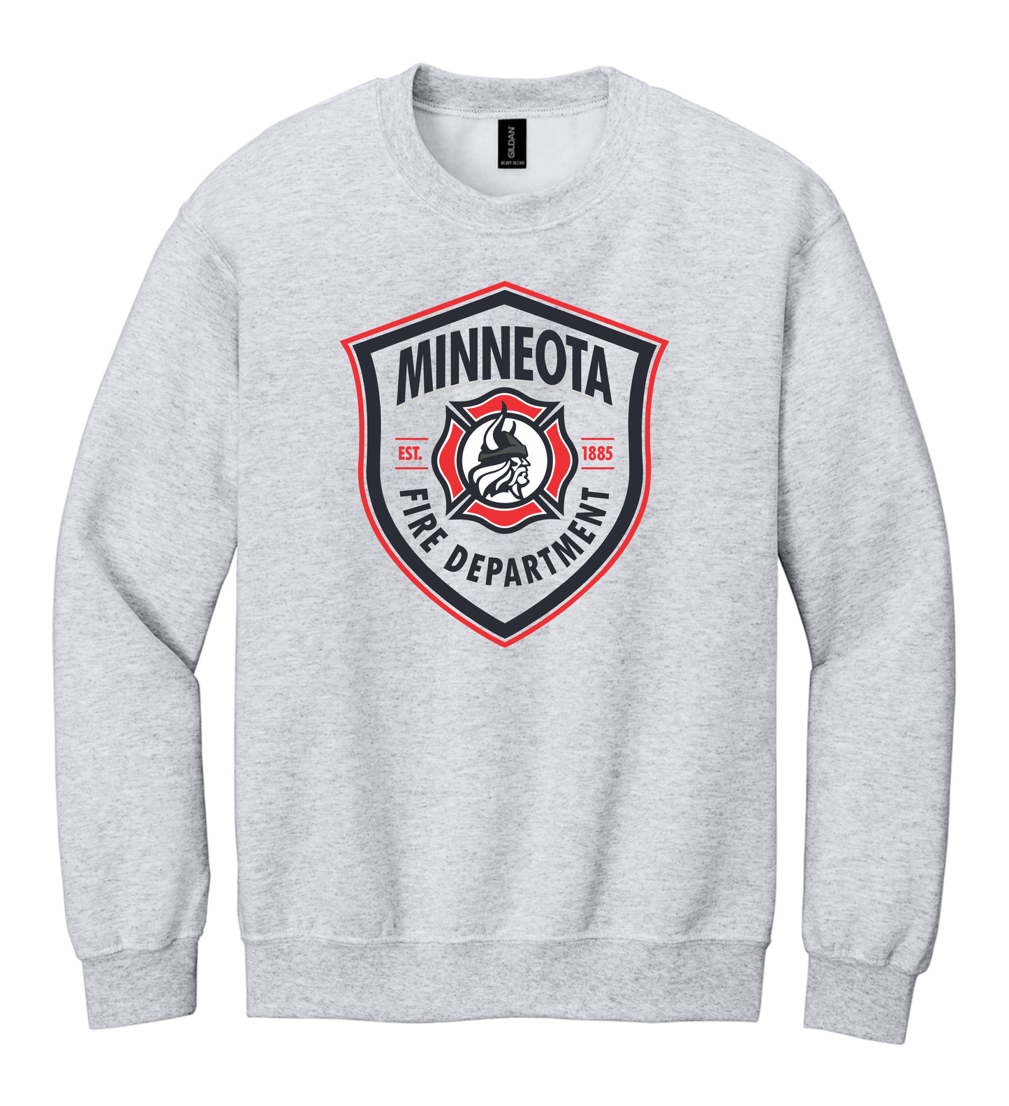 Minneota FD-Gildan Crew Neck Sweatshirt 18000
