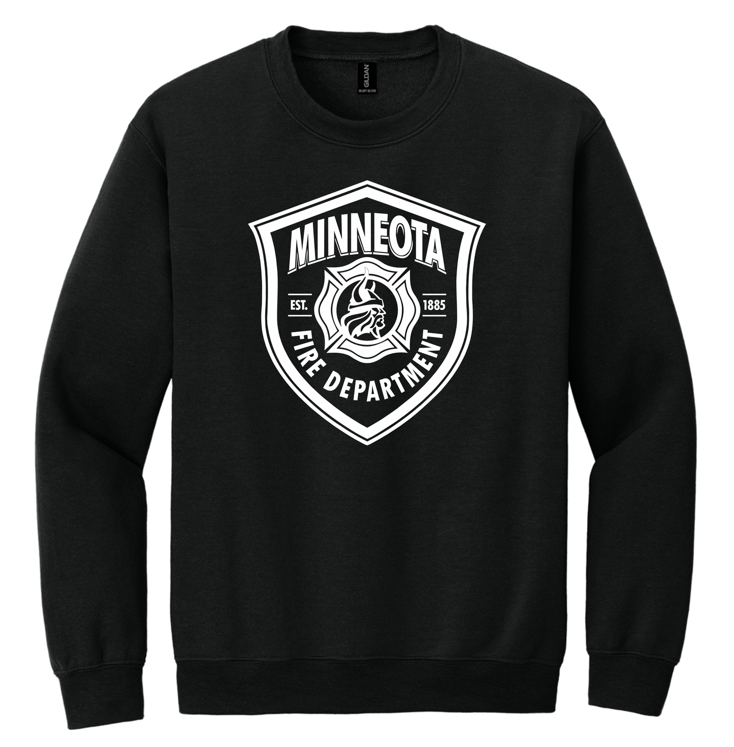 Minneota FD-Gildan Crew Neck Sweatshirt 18000