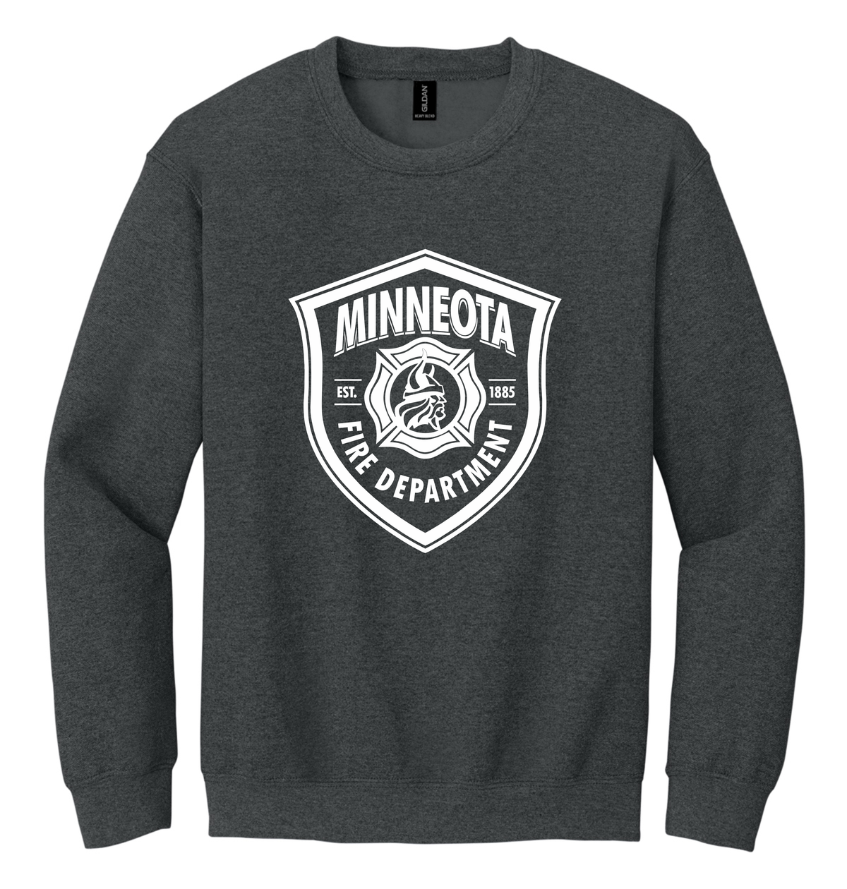 Minneota FD-Gildan Crew Neck Sweatshirt 18000