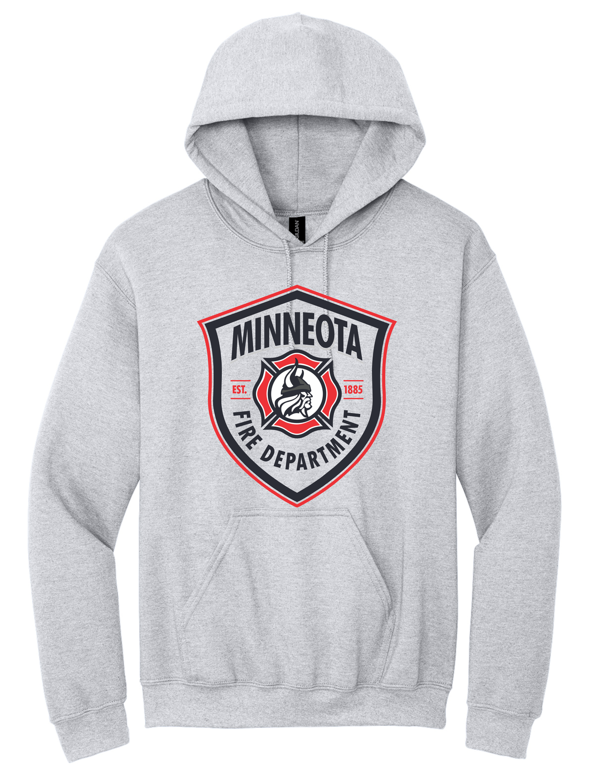 Minneota FD-Gildan Hooded Sweatshirt 18500