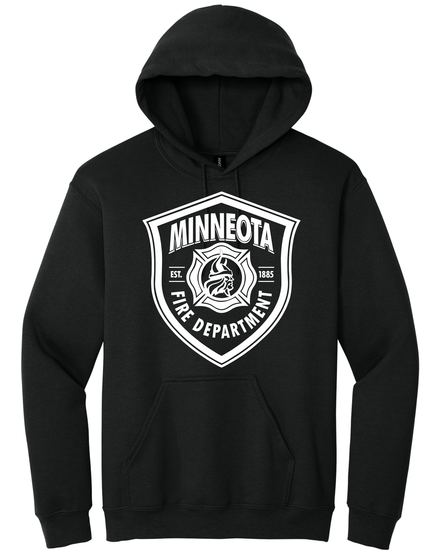 Minneota FD-Gildan Hooded Sweatshirt 18500