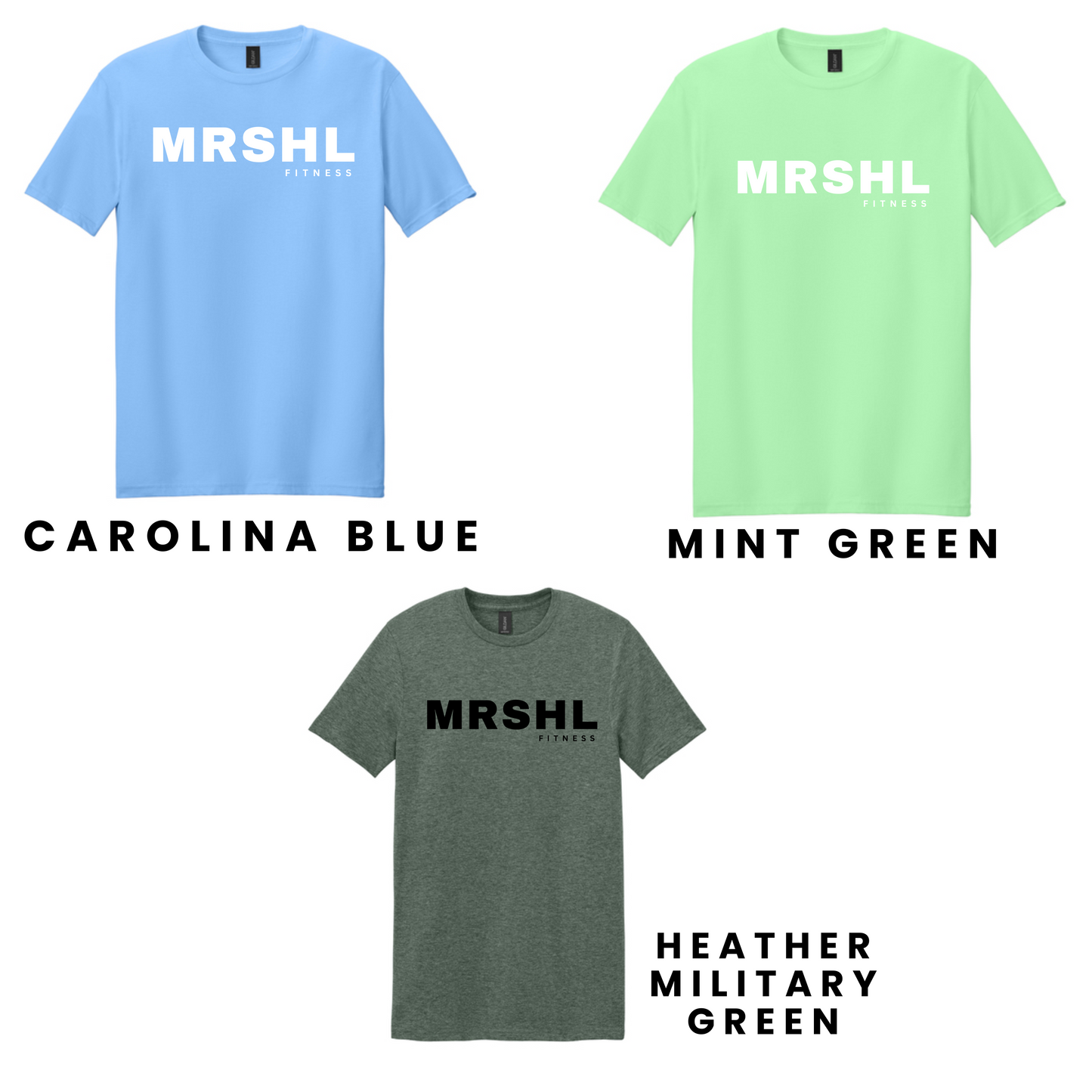 Gildan 64000-Block MRSHL Fitness Tee