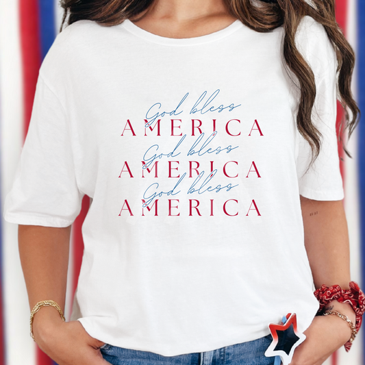 God Bless America Minimal