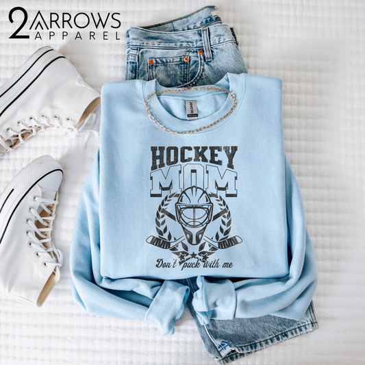 Grunge Hockey Mom