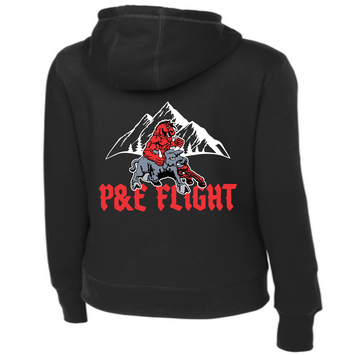 Sport-Tek Women's Pullover Hooded Sweatshirt - P&E Flight LST254