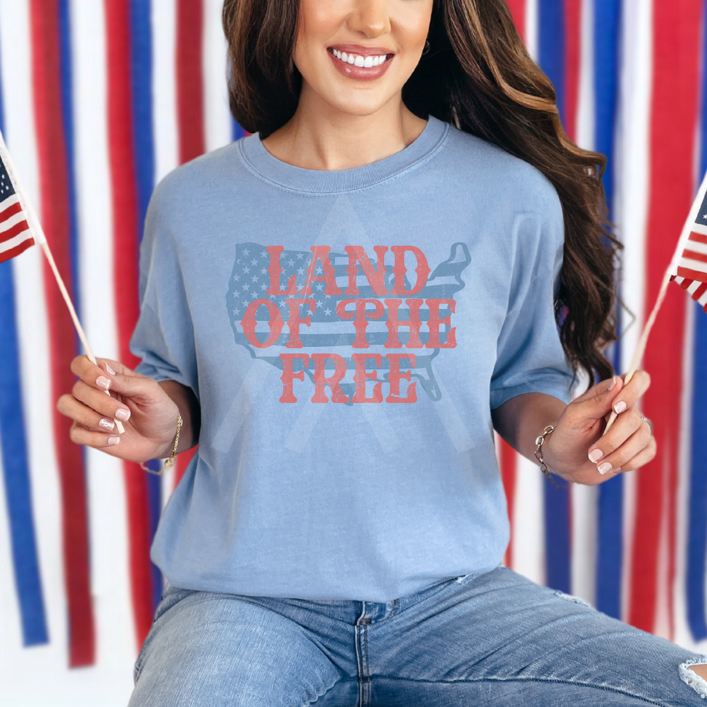 Land Of The Free Distressed