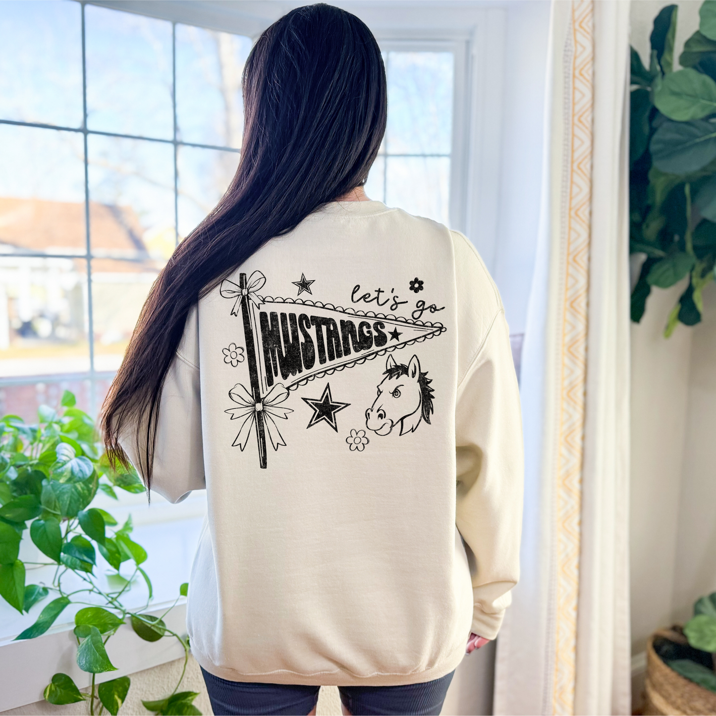Let's Go Mustangs Sweatshirt
