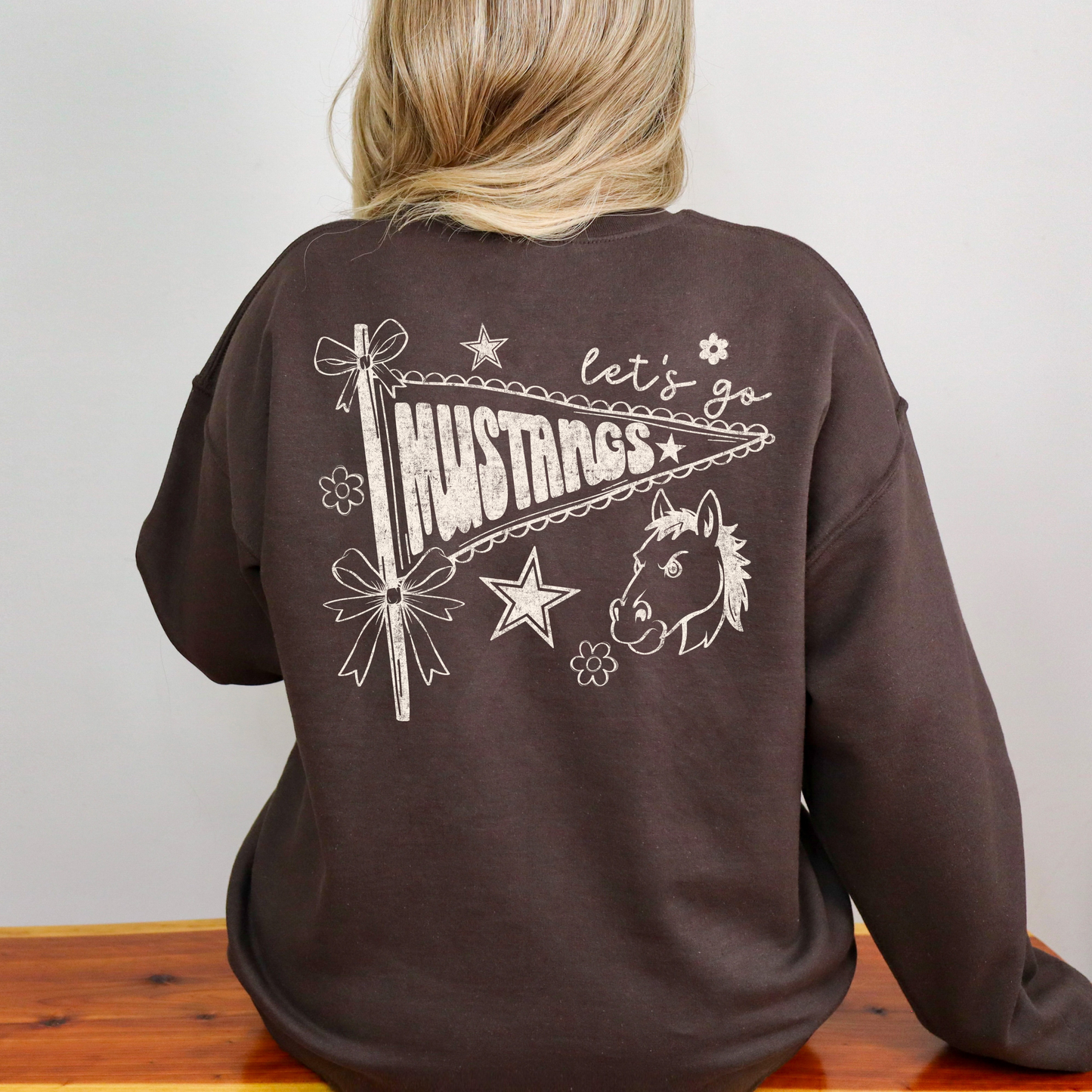 Let's Go Mustangs Sweatshirt