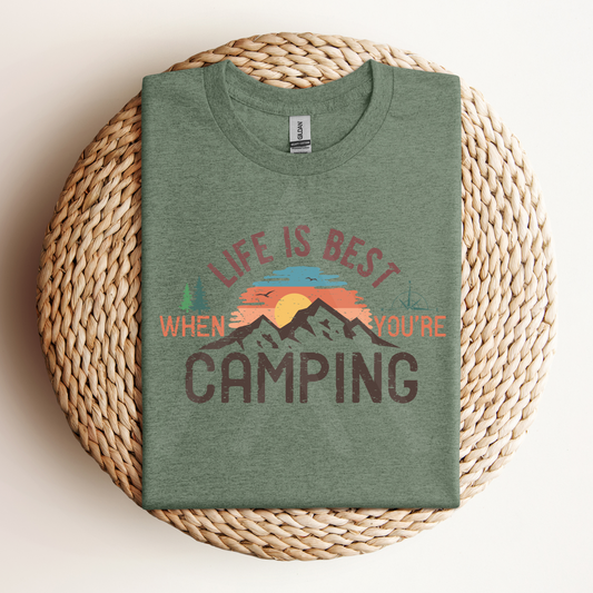 Life Is Best When Camping