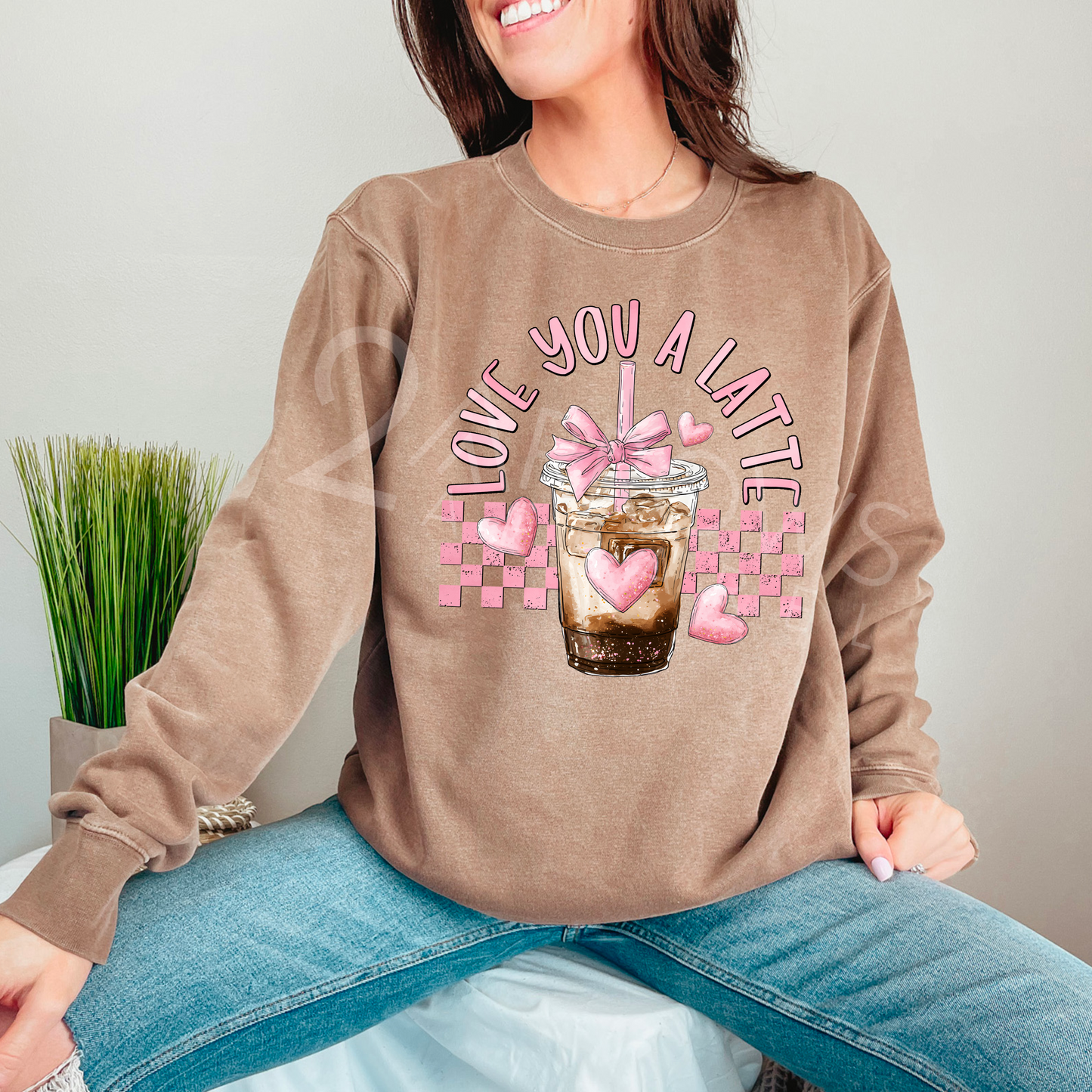 Love You A Latte Sweatshirt